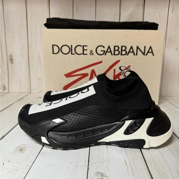 Dolce & Gabbana Sneaker Sorrento Lista Branca (Pronta Entrega) Tamanho 39