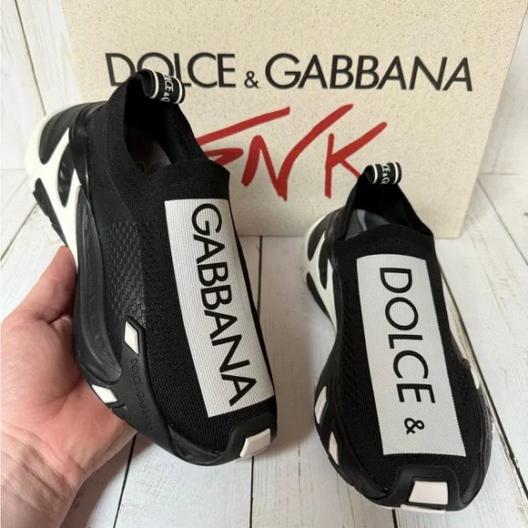 Dolce & Gabbana Sneaker Sorrento Lista Branca (Pronta Entrega) Tamanho 39