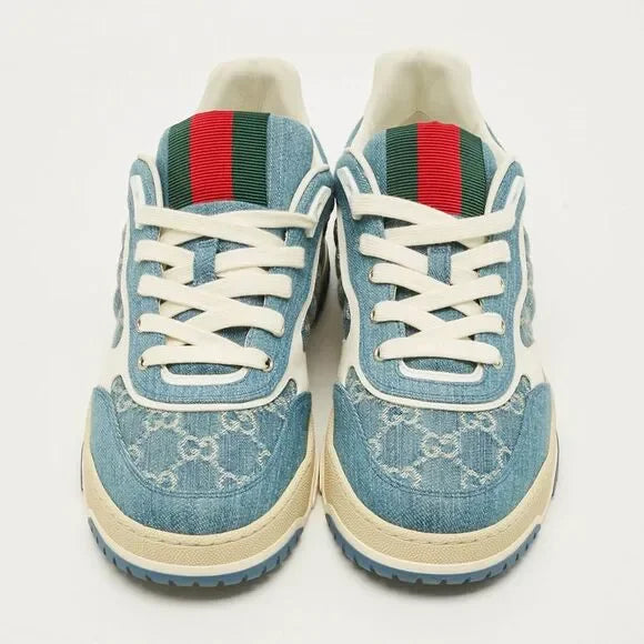 Gucci Re-Web Jeans Sky Blue Denim (Pronta Entrega) Tamanho 40