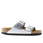Birkenstock Arizona Silver Birko-Flor