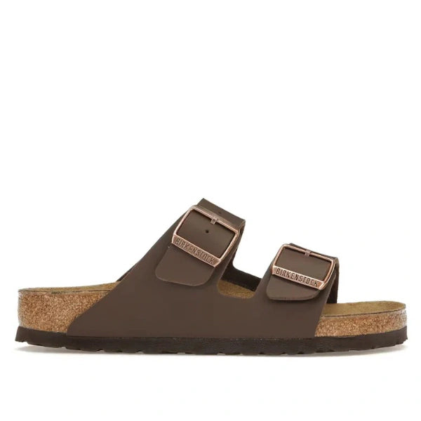 Birkenstock Arizona Birko Flor Dark Brown