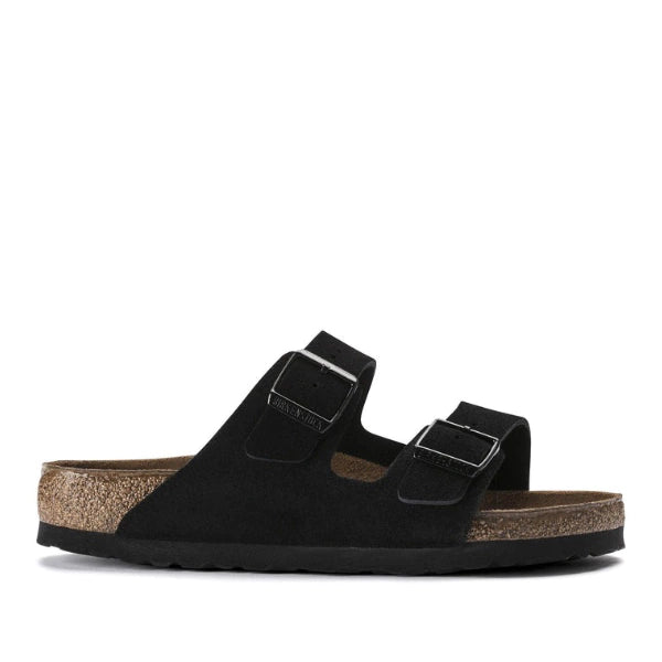 Birkenstock Arizona Soft Footbed Suede Black