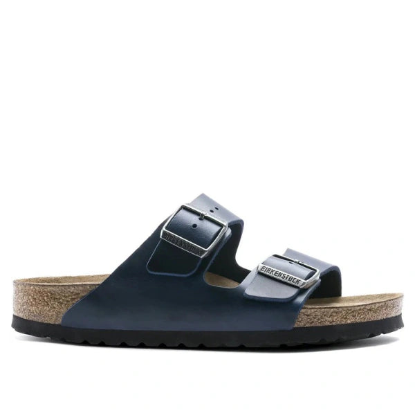 Birkenstock Arizona Soft Footbed Oiled Leather Blue