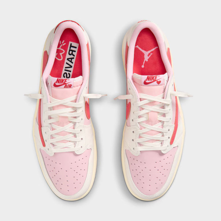 Shy Pink and Tropical Pink