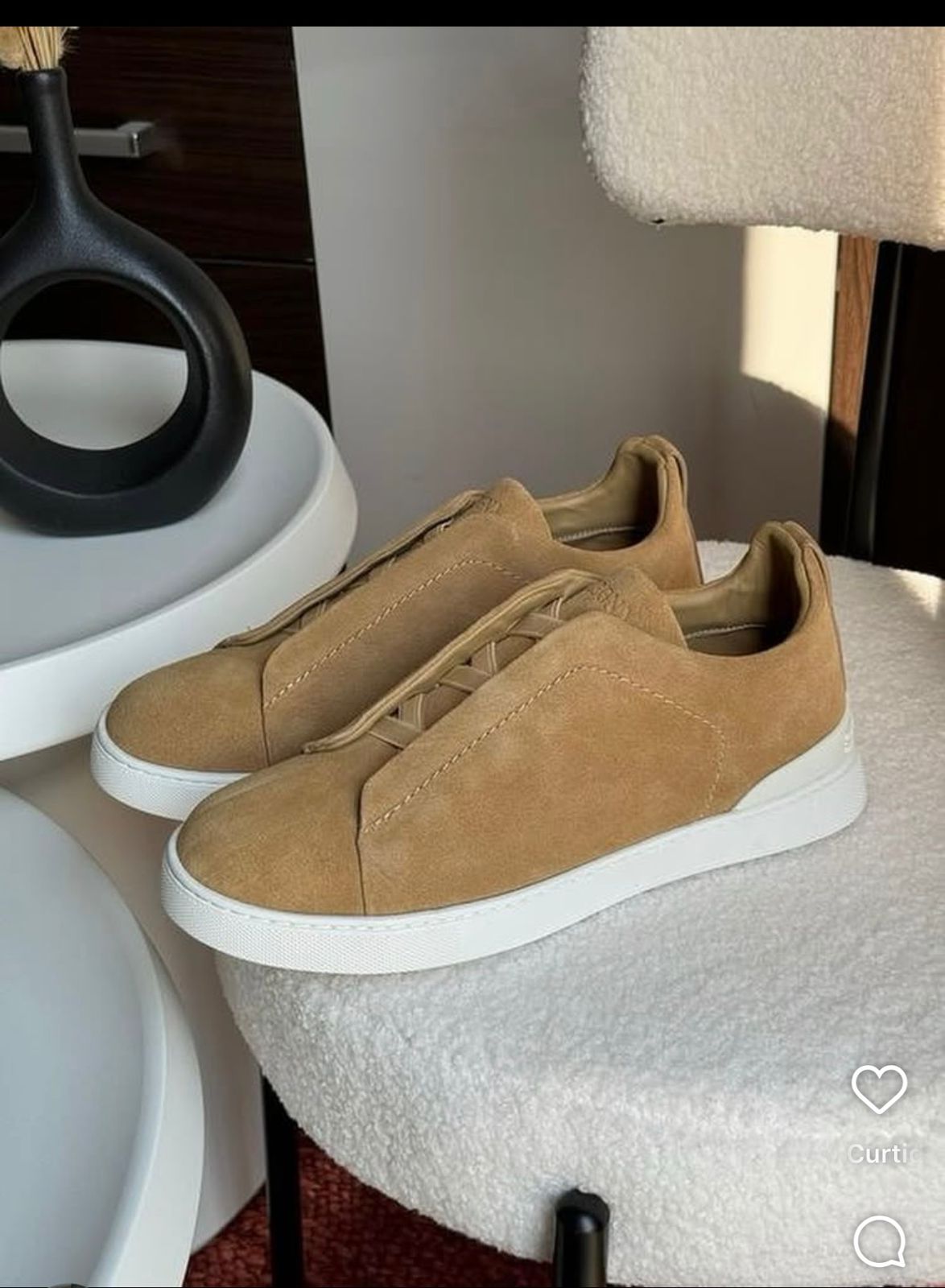 ZEGNA  Suede
