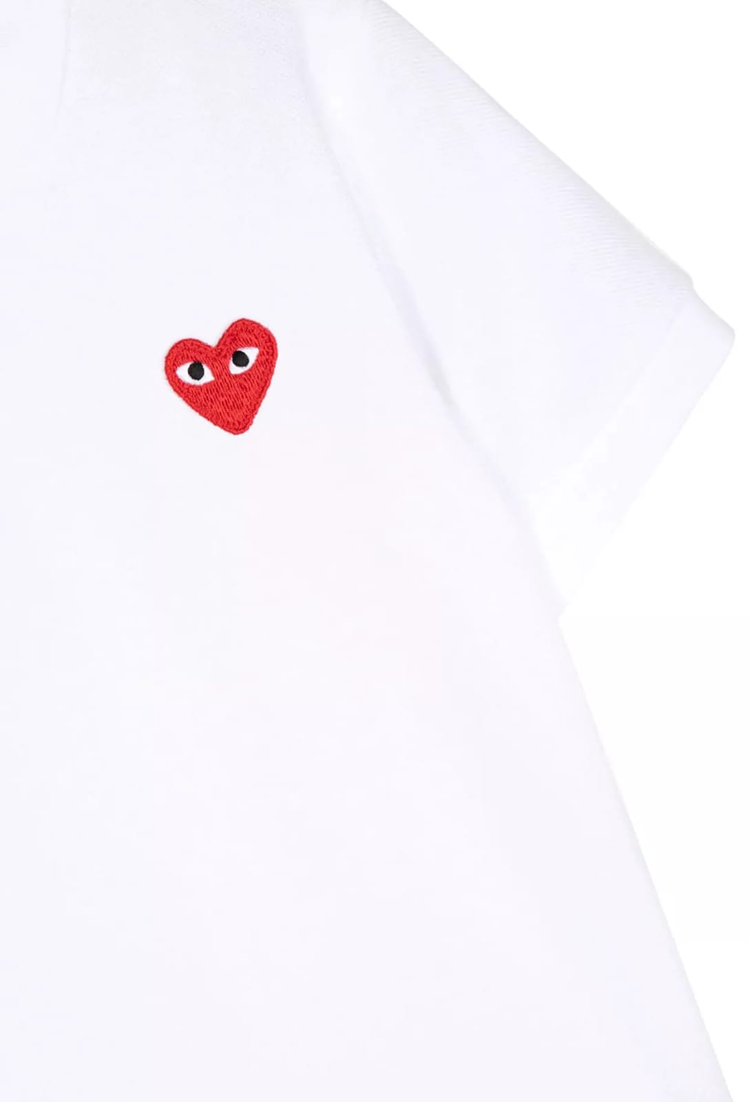 Camiseta Comme Des Garçons Play White