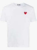 Camiseta Comme Des Garçons Play White