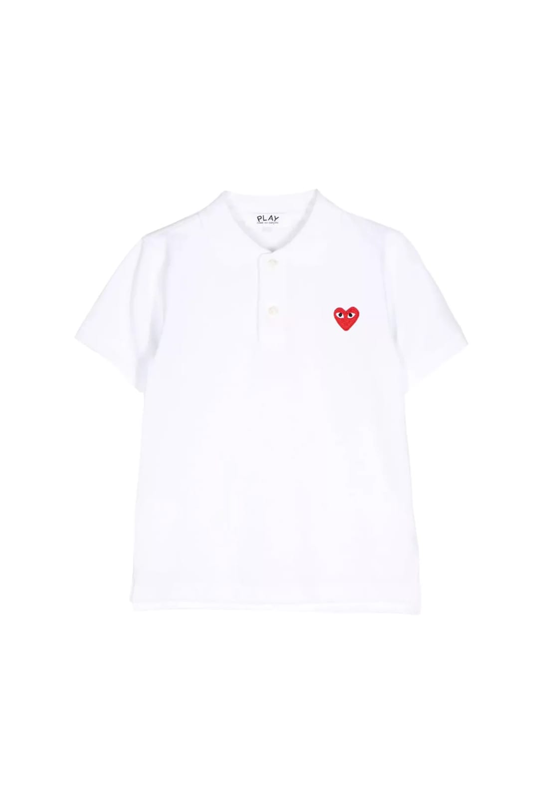 Camiseta Comme Des Garçons Play White