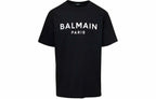 Camiseta Balmain Logo Front White
