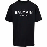 Camiseta Balmain Logo Front White