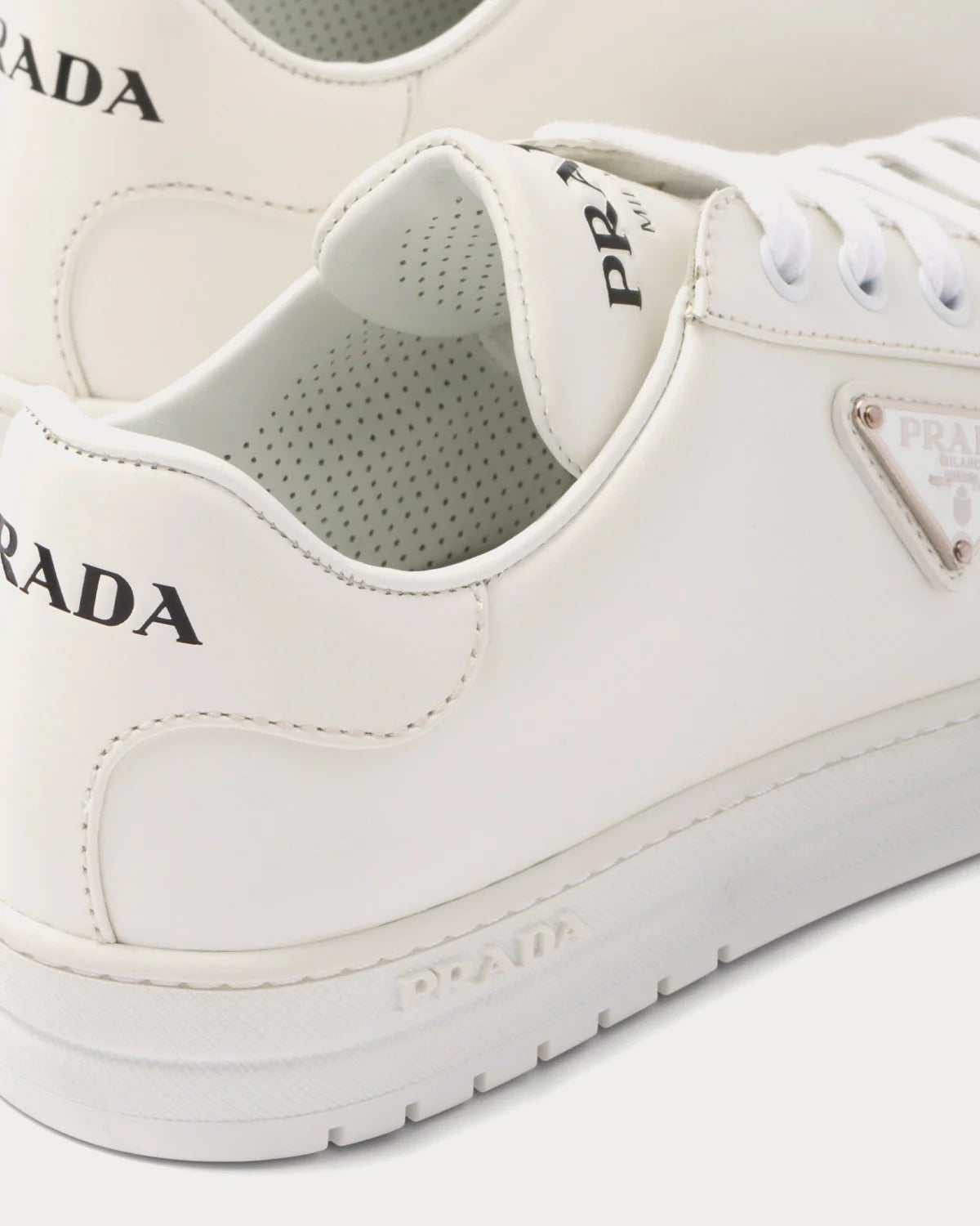 Prada Downtown Brushed White (Pronta Entrega) Tamanho 39