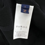 Camiseta Louis Vuitton Black Relevo Monogram