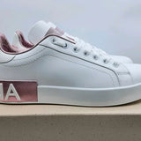 Dolce & Gabbana Sneaker Rose White (Pronta Entrega) Tamanho 35
